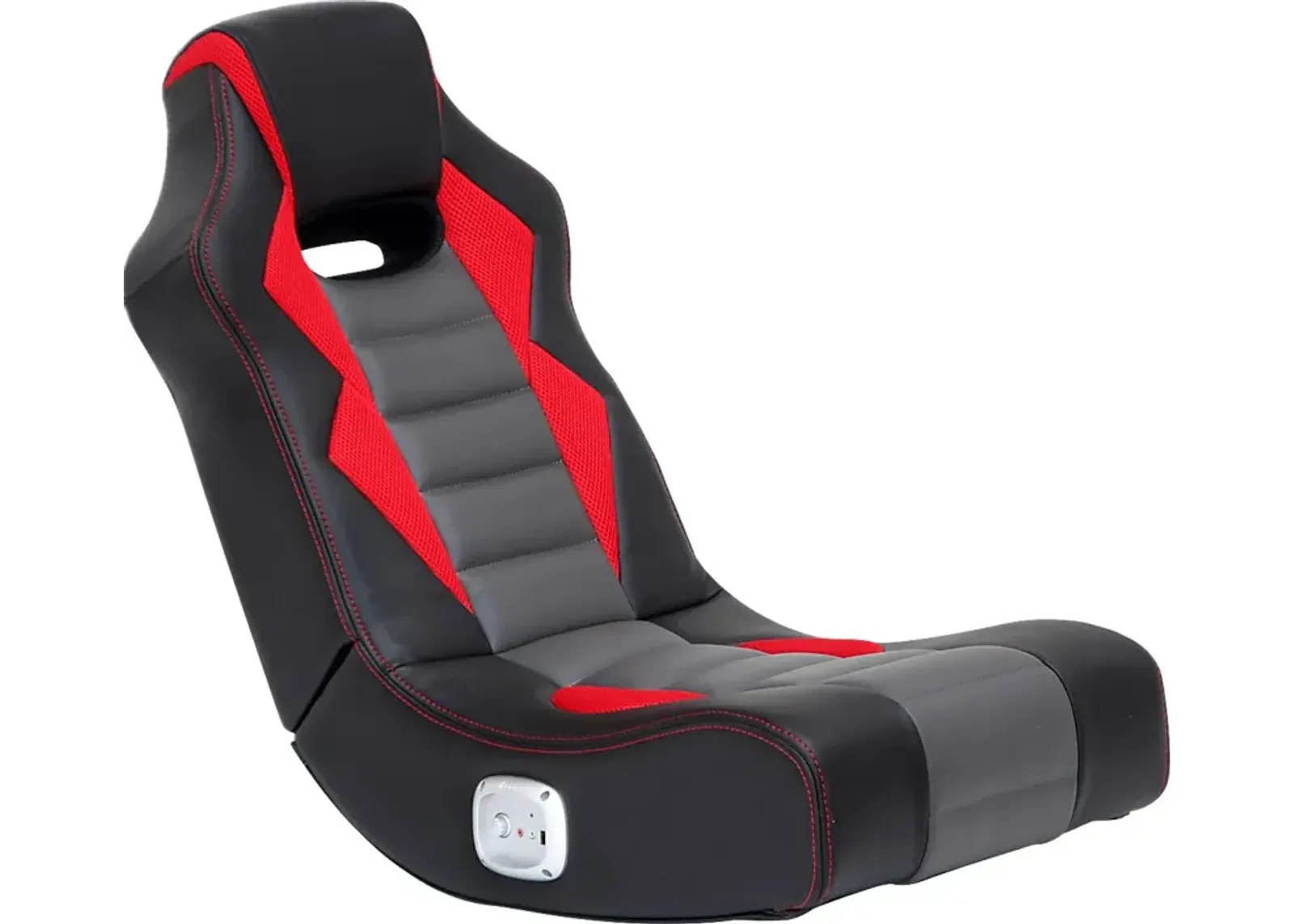 Kids Bexen Black/Red Gaming Rocker