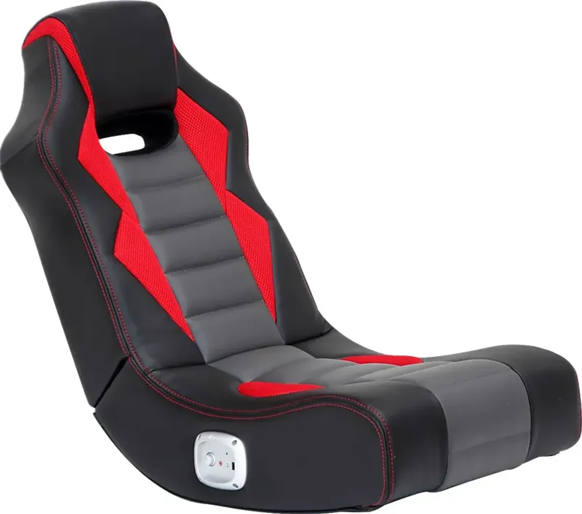 Kids Bexen Black/Red Gaming Rocker