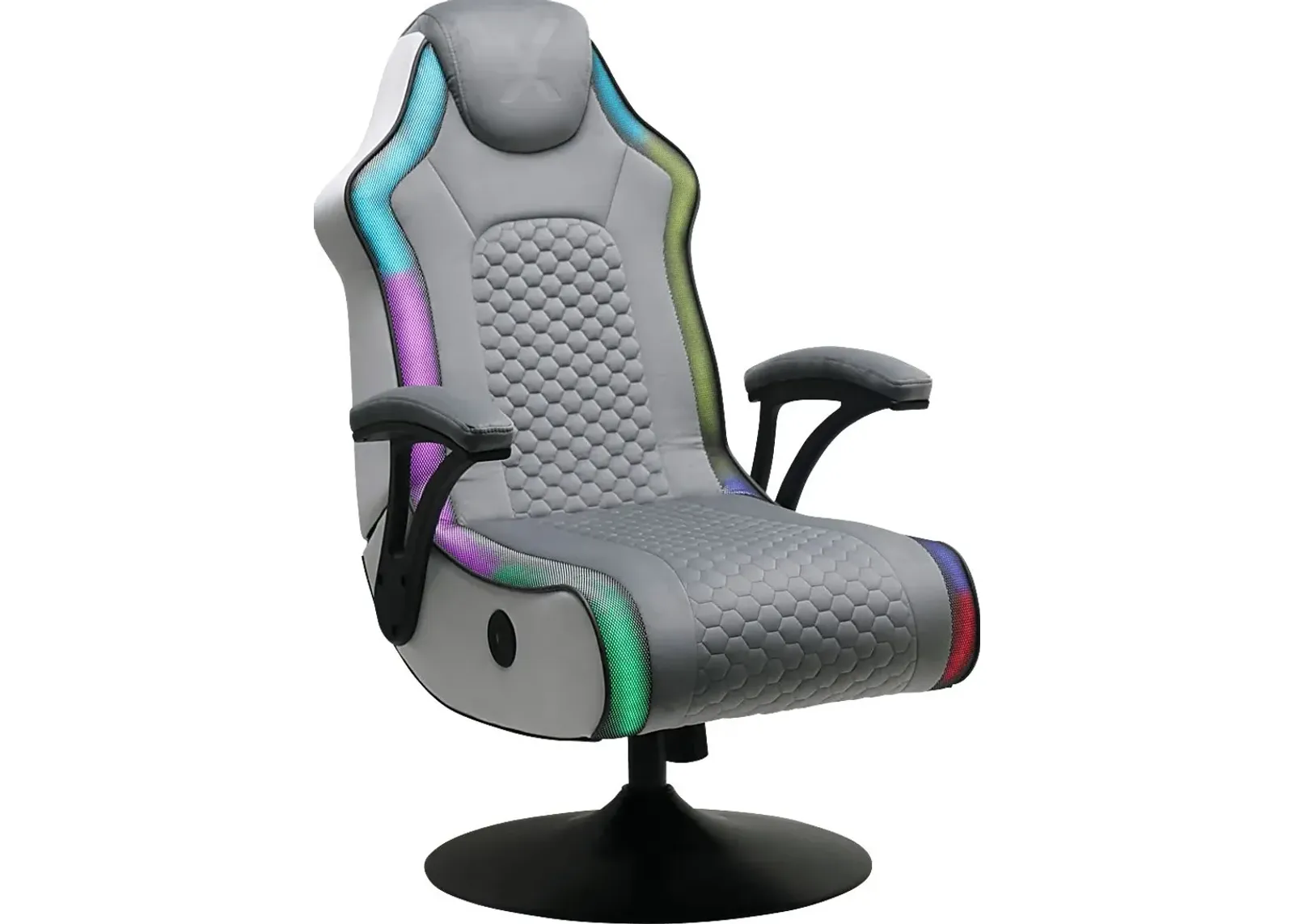 Kids Hi Score XP Gray Gaming Chair