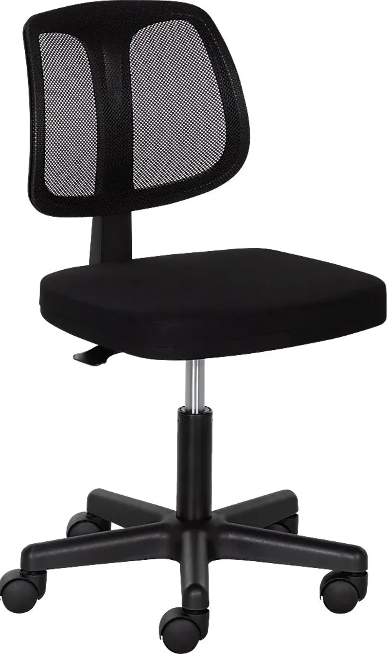 Kids Hanson Black Desk Chair