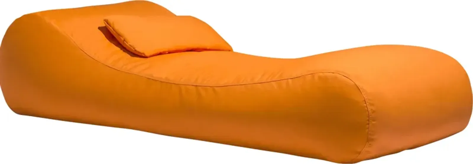 Kids Lax Time Orange Indoor/Outdoor Bean Bag