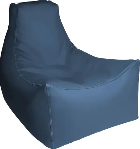 Kids Wilfy Royal Blue Large Bean Bag Chair