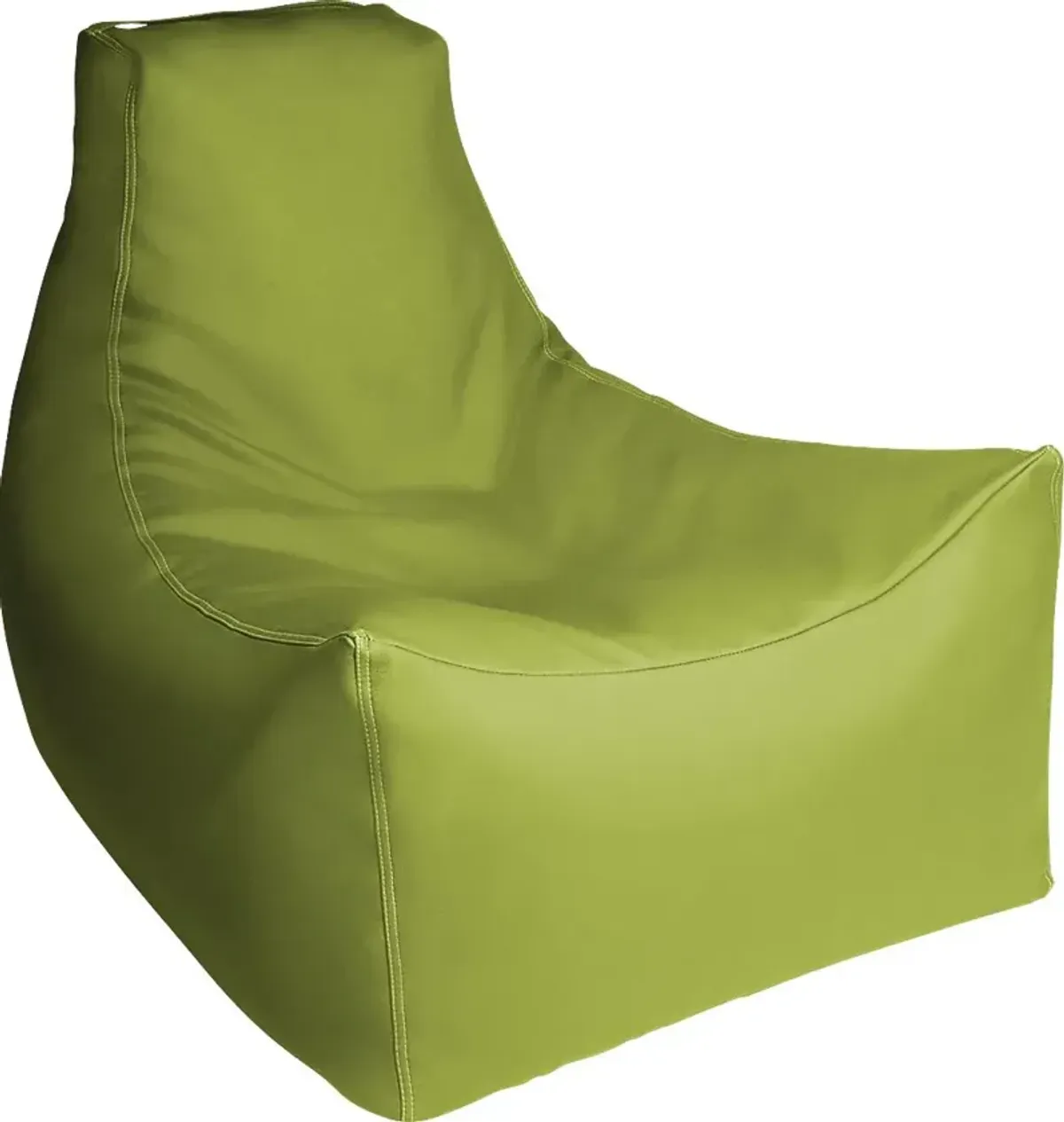 Kids Wilfy Green Large Bean Bag Chair