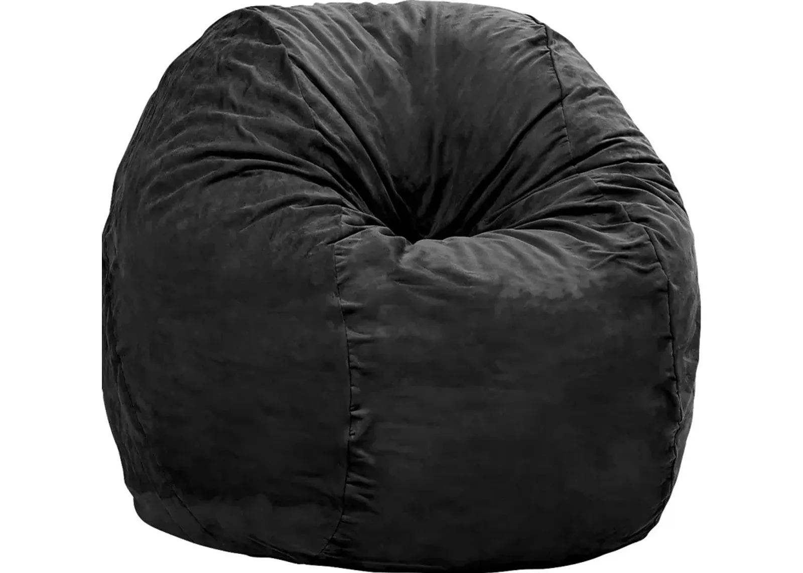 Kids Marshmellow Black Large Bean Bag Chair