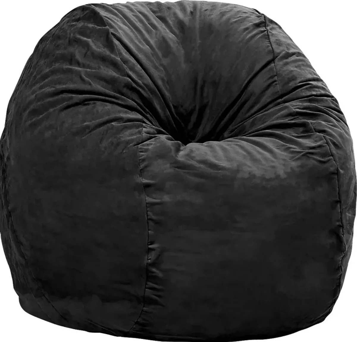 Kids Marshmellow Black Large Bean Bag Chair