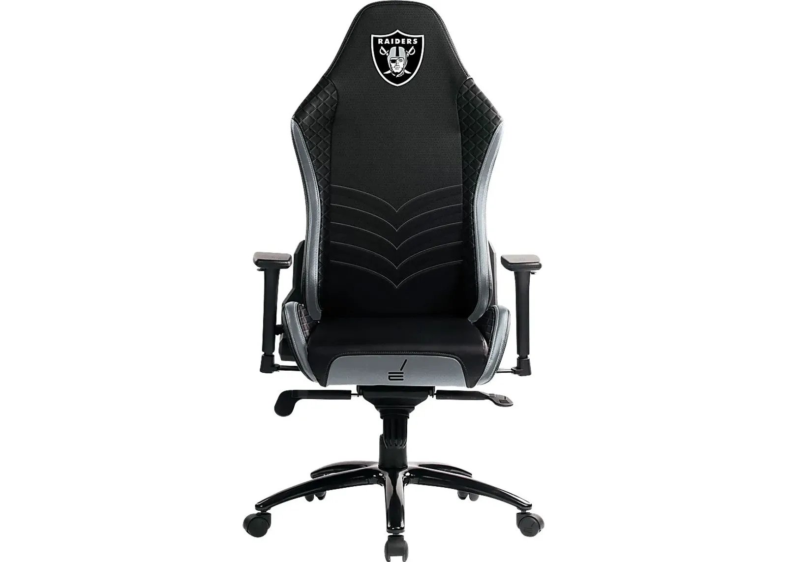 Roguelike NFL Oakland Raiders Gray Gaming Chair