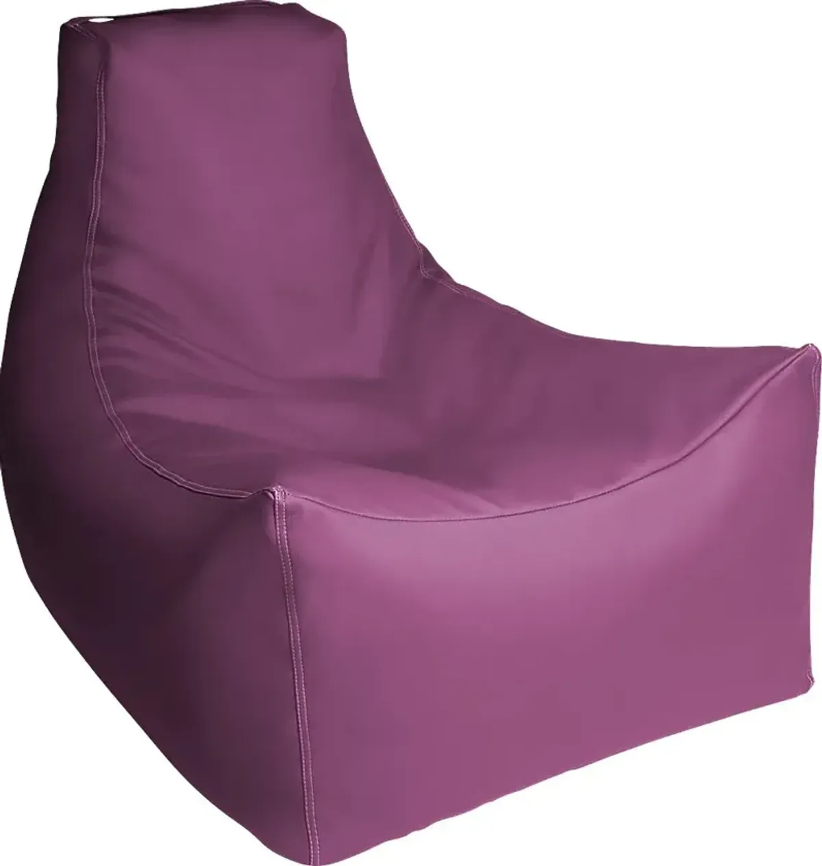 Kids Wilfy Purple Large Bean Bag Chair