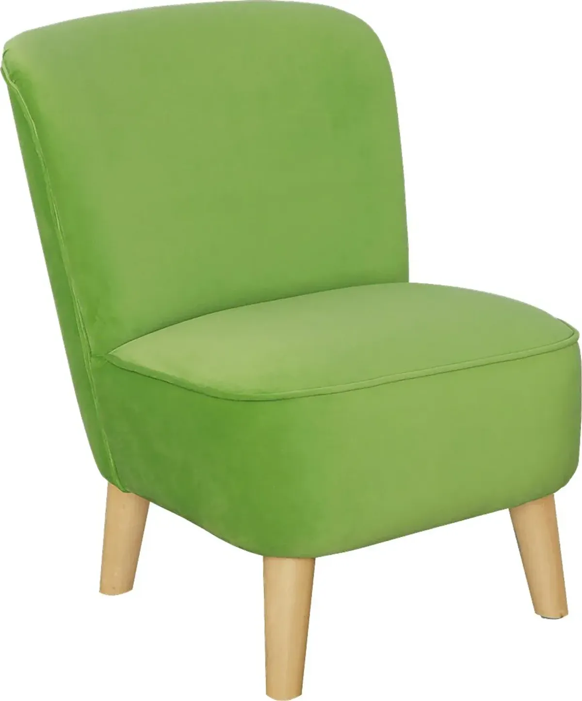 Kids Vonny Green Accent Chair