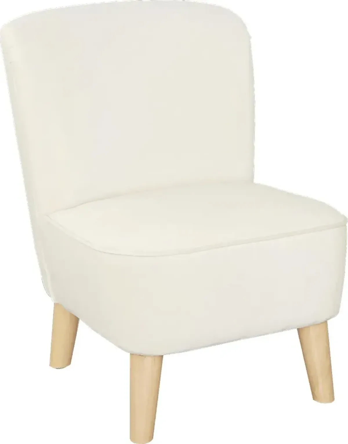 Kids Vonny Almond Accent Chair