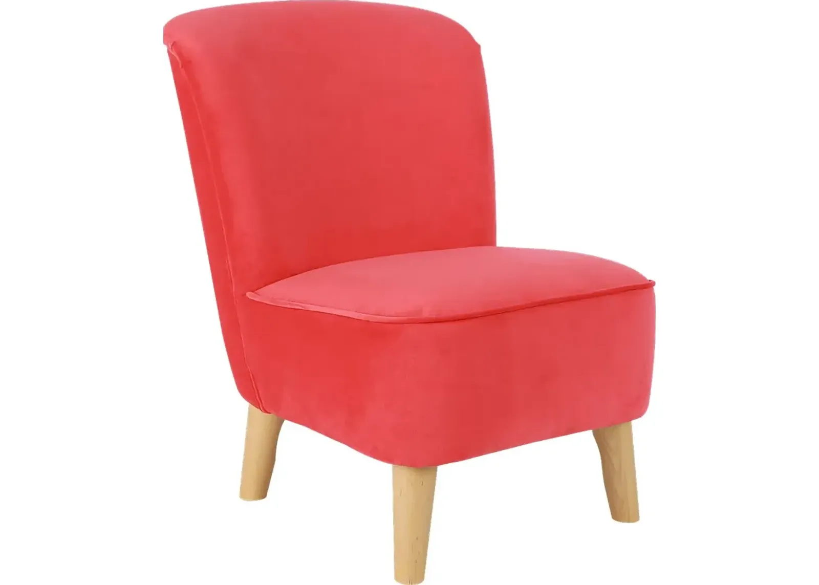 Kids Vonny Red Accent Chair