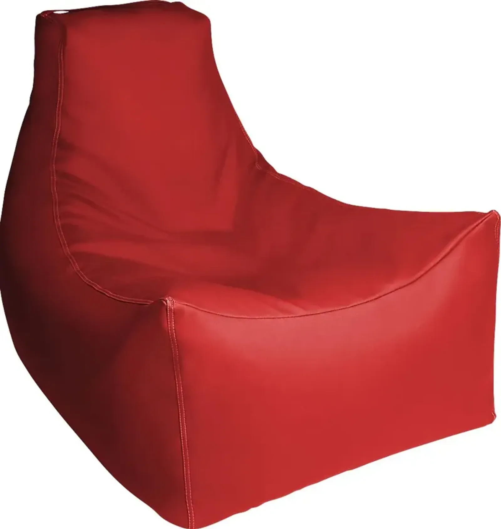 Kids Wilfy Red Large Bean Bag Chair