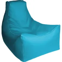 Kids Wilfy Turquoise Large Bean Bag Chair