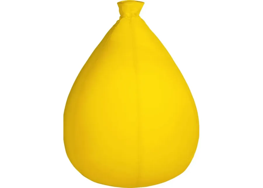 Kids Birthday Balloon Yellow Bean Bag Chair