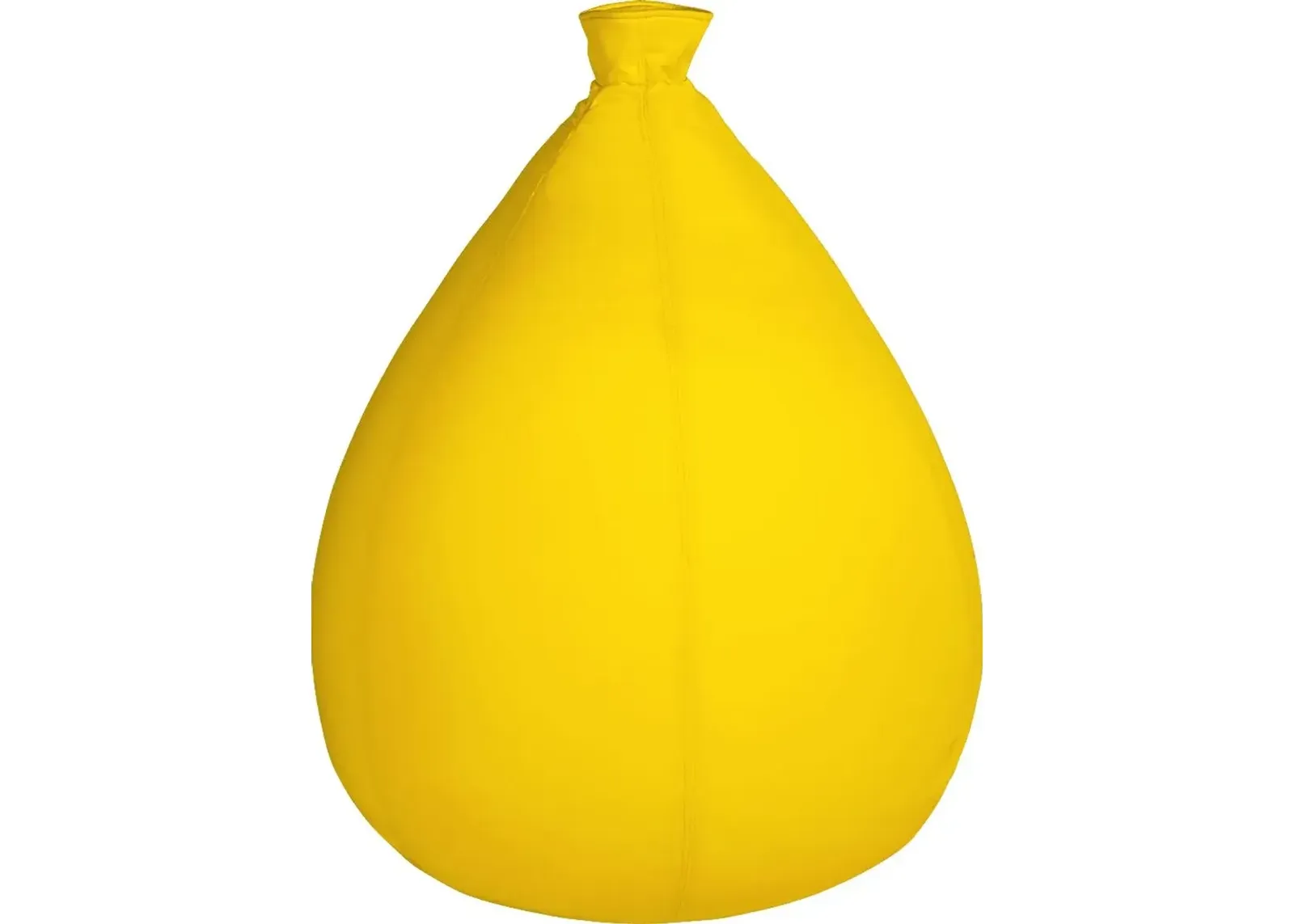 Kids Birthday Balloon Yellow Bean Bag Chair