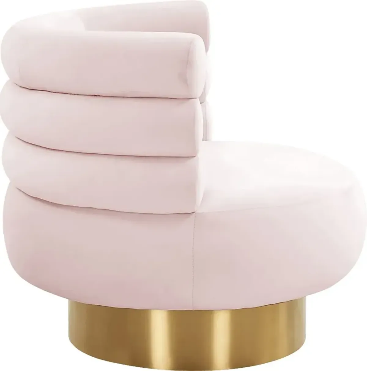 Kids Retro Nest Blush Swivel Chair