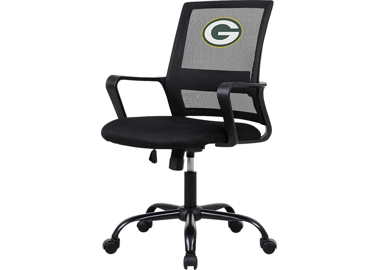 Tough Match NFL Green Bay Packers Black Desk Chair