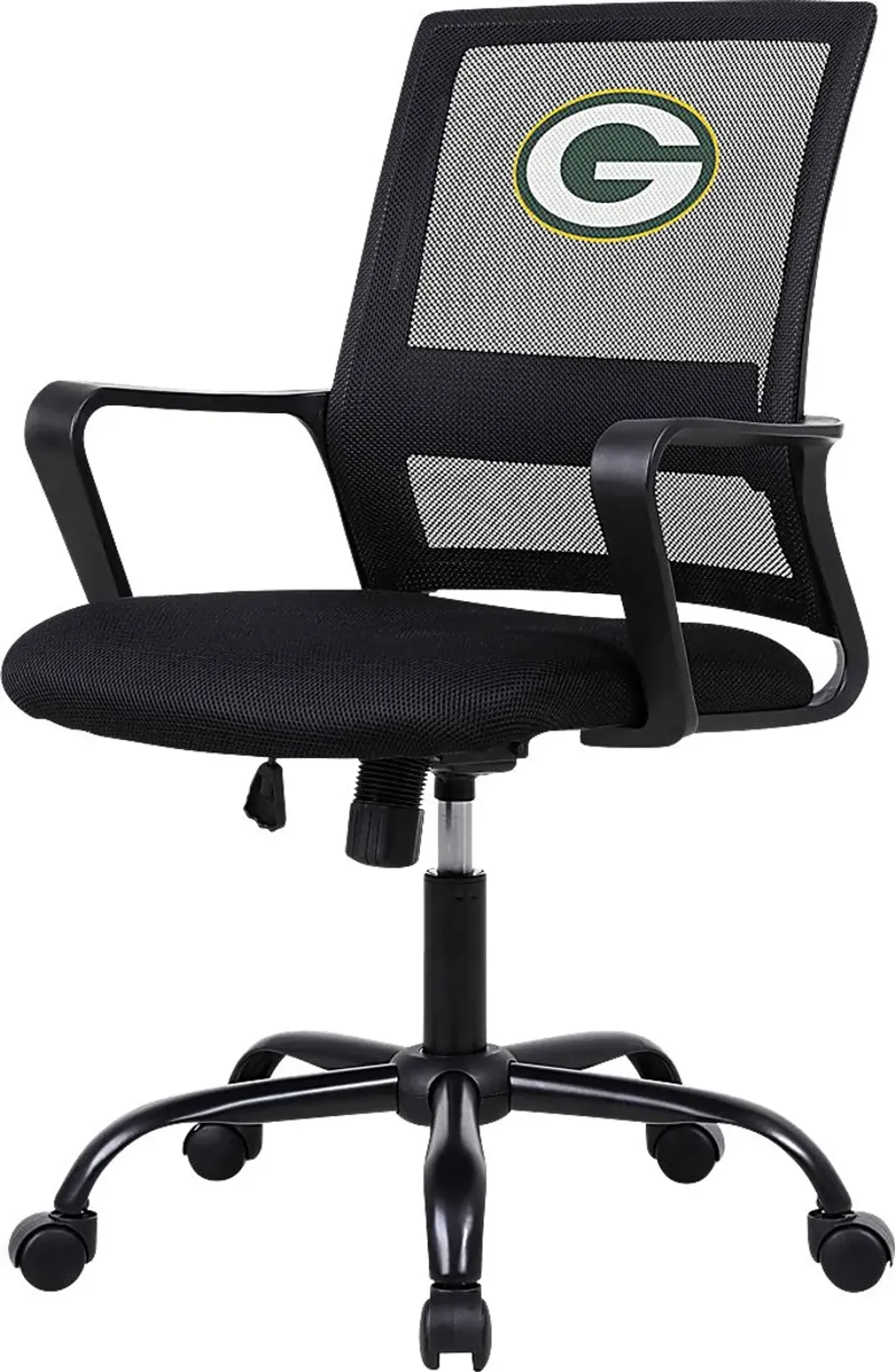 Tough Match NFL Green Bay Packers Black Desk Chair