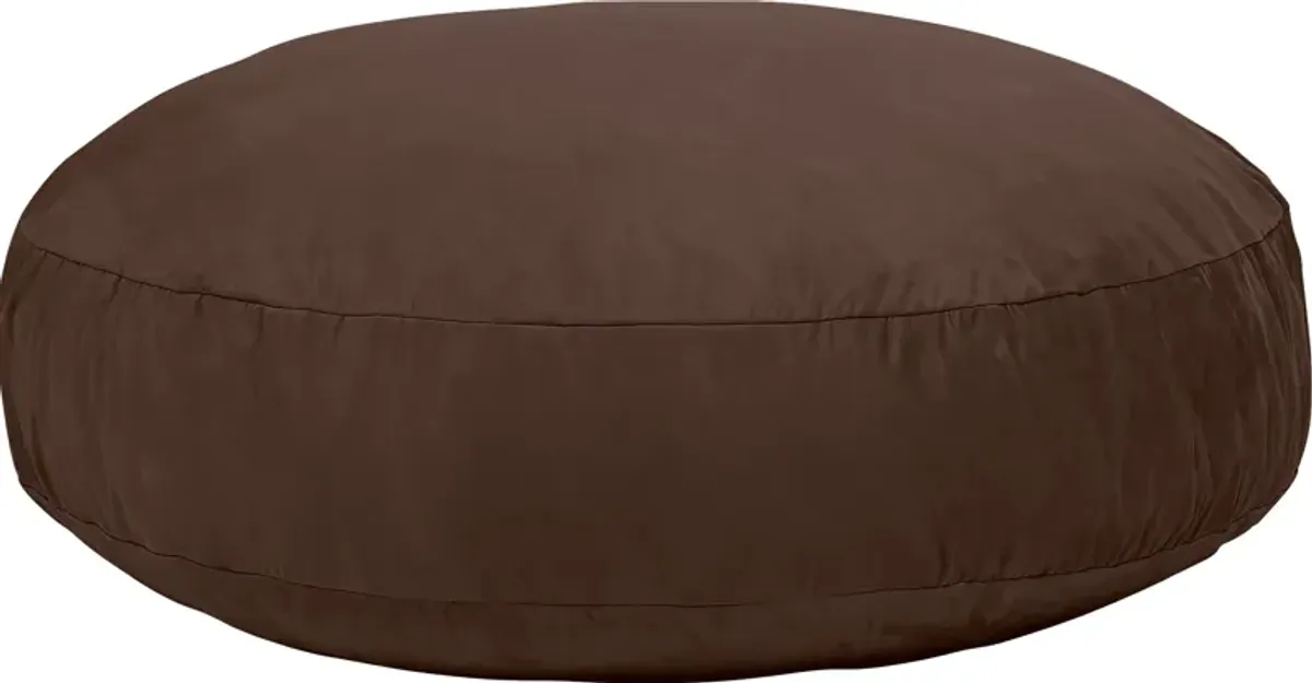 Lazy Days Brown Bean Bag Chair