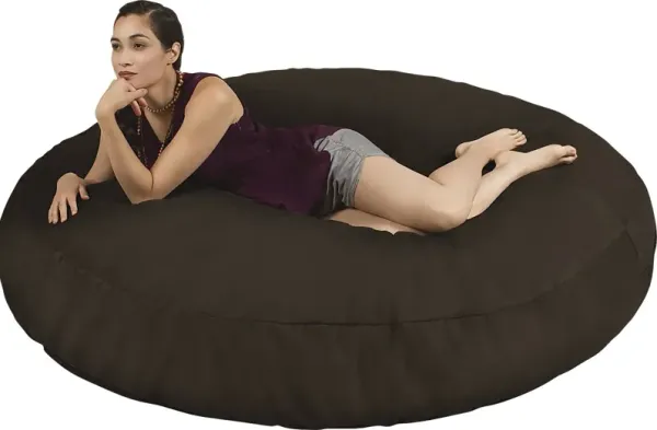 Lazy Days Brown Bean Bag Chair