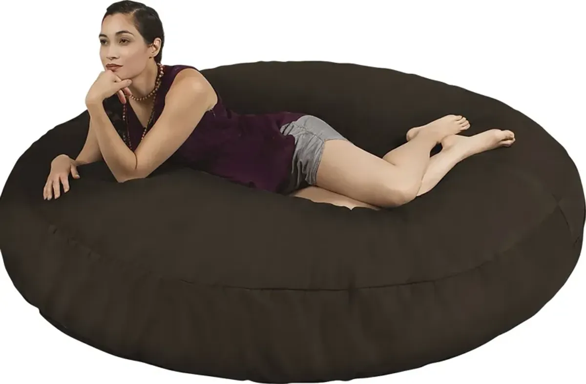 Lazy Days Brown Bean Bag Chair