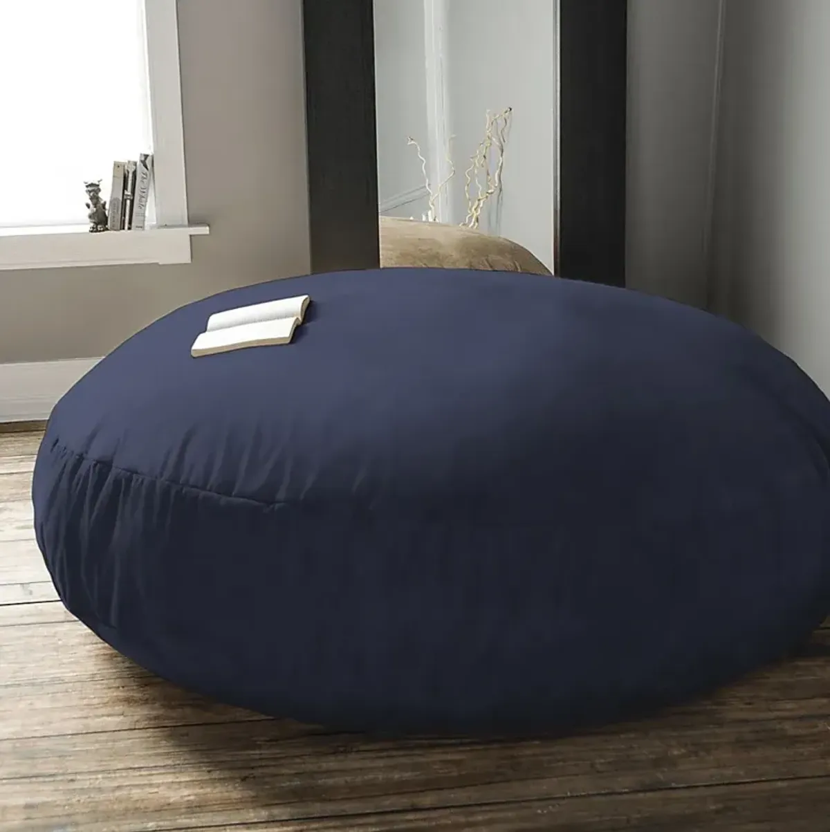 Lazy Dayz Navy Bean Bag Chair