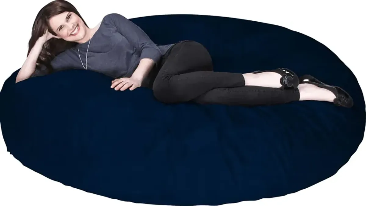 Lazy Dayz Navy Bean Bag Chair