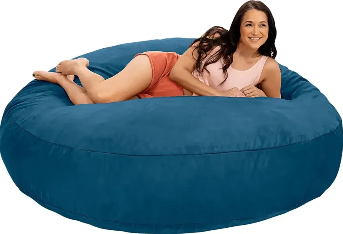 Lazy Dayz Navy Bean Bag Chair