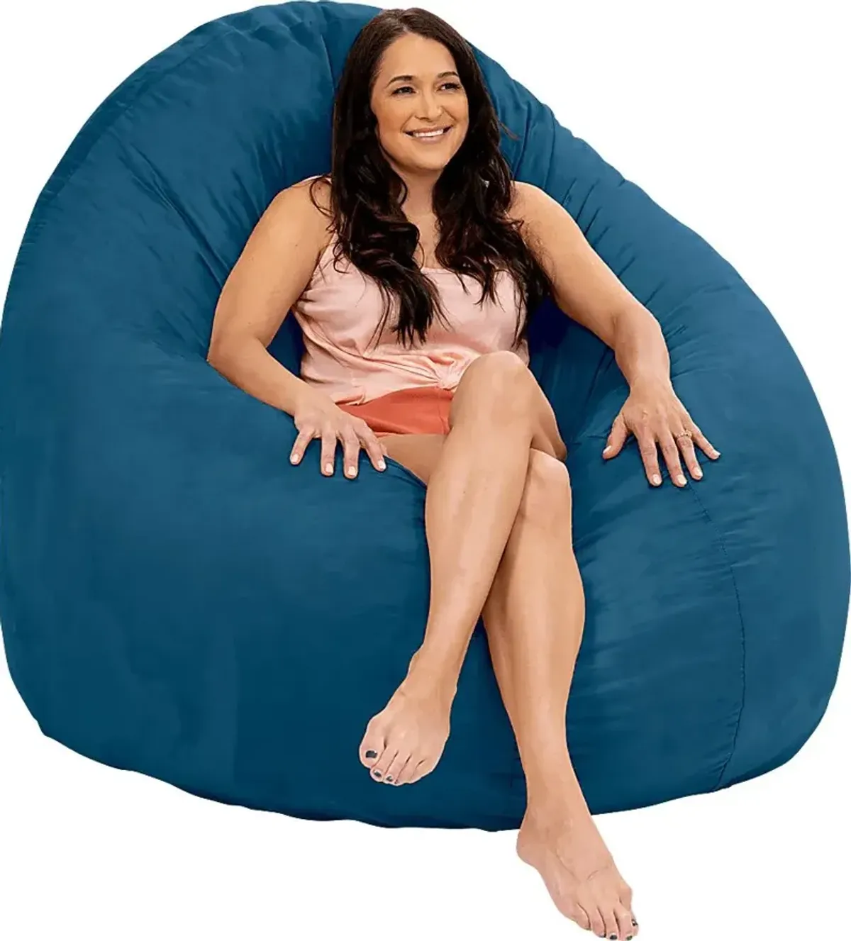 Lazy Dayz Navy Bean Bag Chair