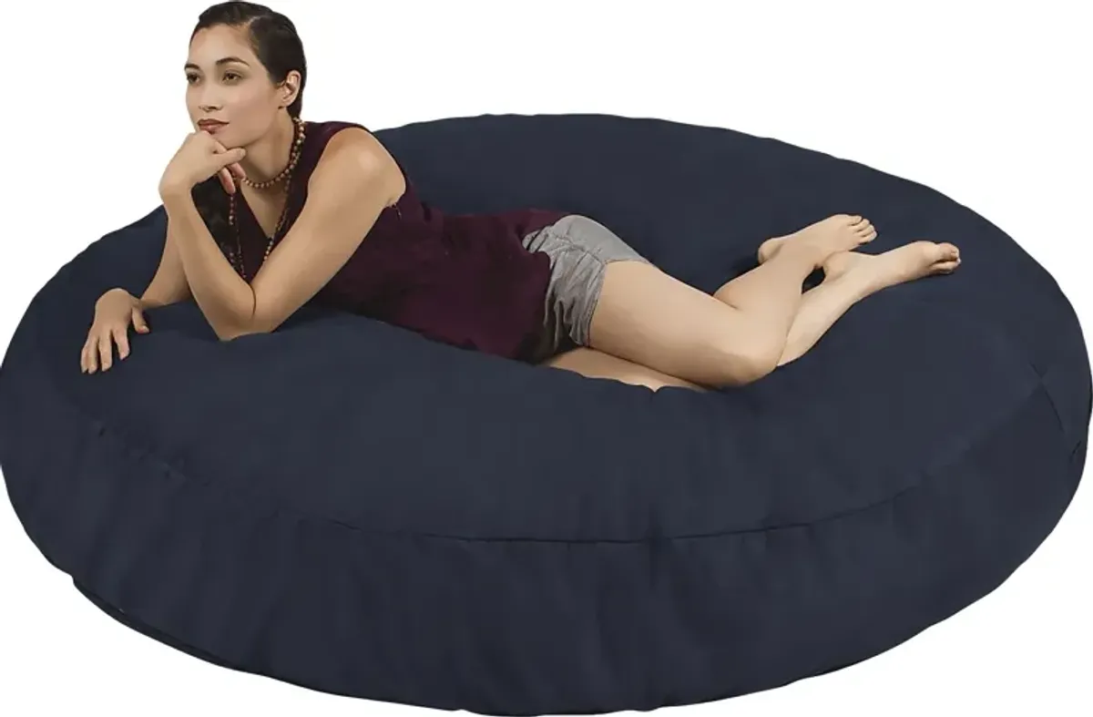 Lazy Dayz Navy Bean Bag Chair