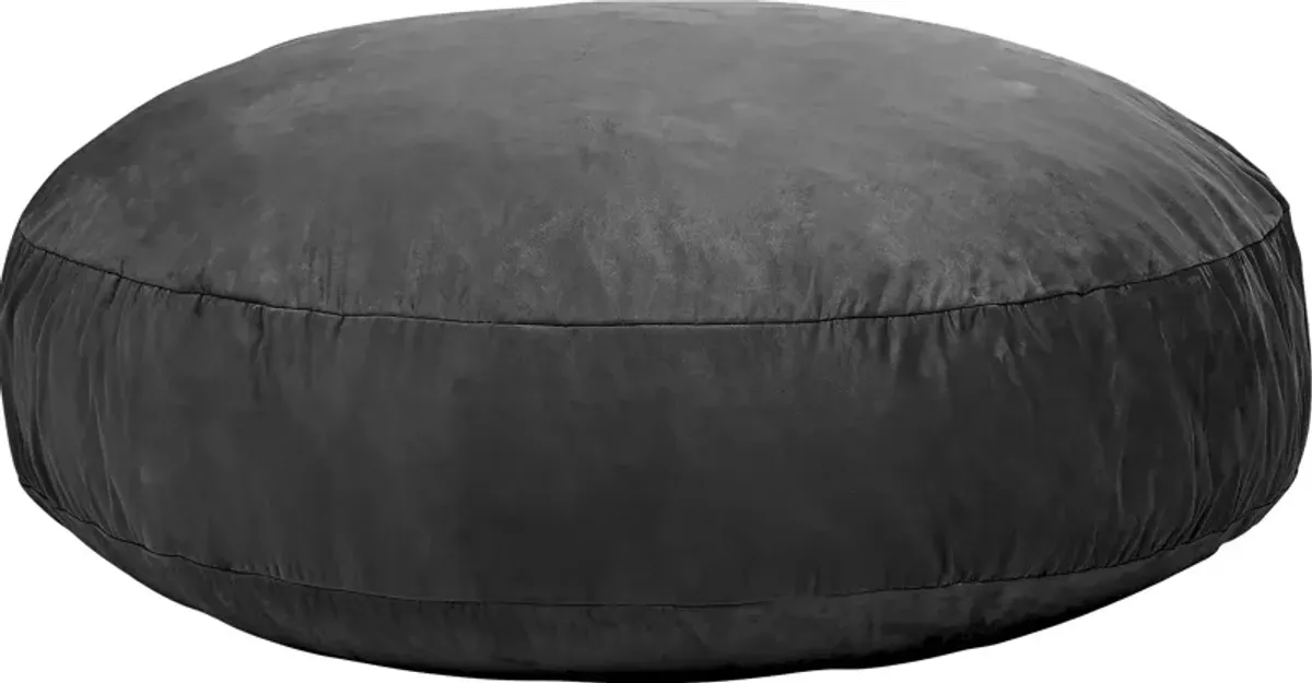 Lazy Dayz Black Bean Bag Chair