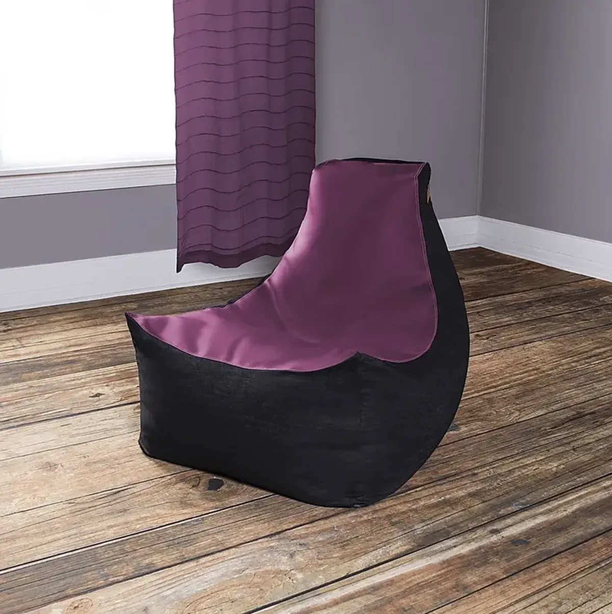 Kids Azani Purple Gaming Bean Bag Chair