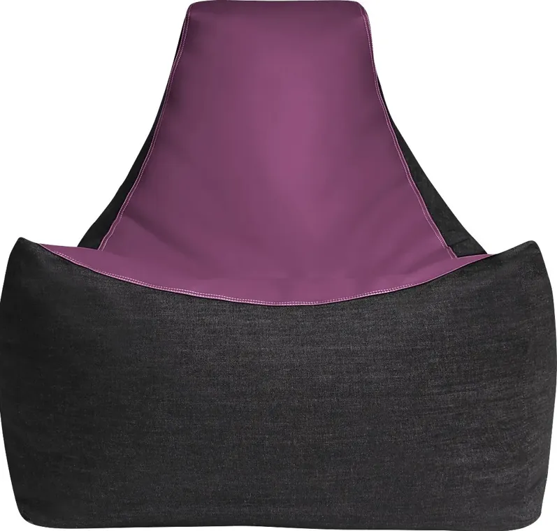 Kids Azani Purple Gaming Bean Bag Chair