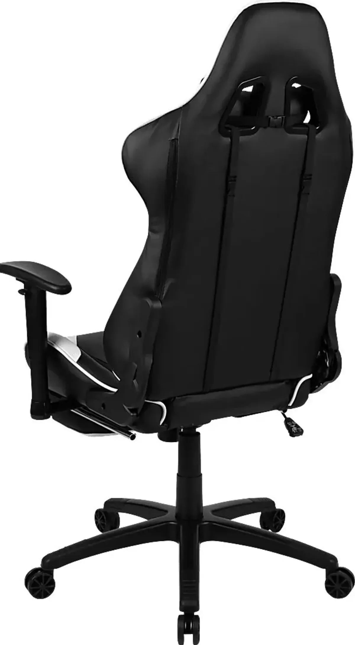 Trexxe White Ergonomic PC Gaming Chair with Footrest