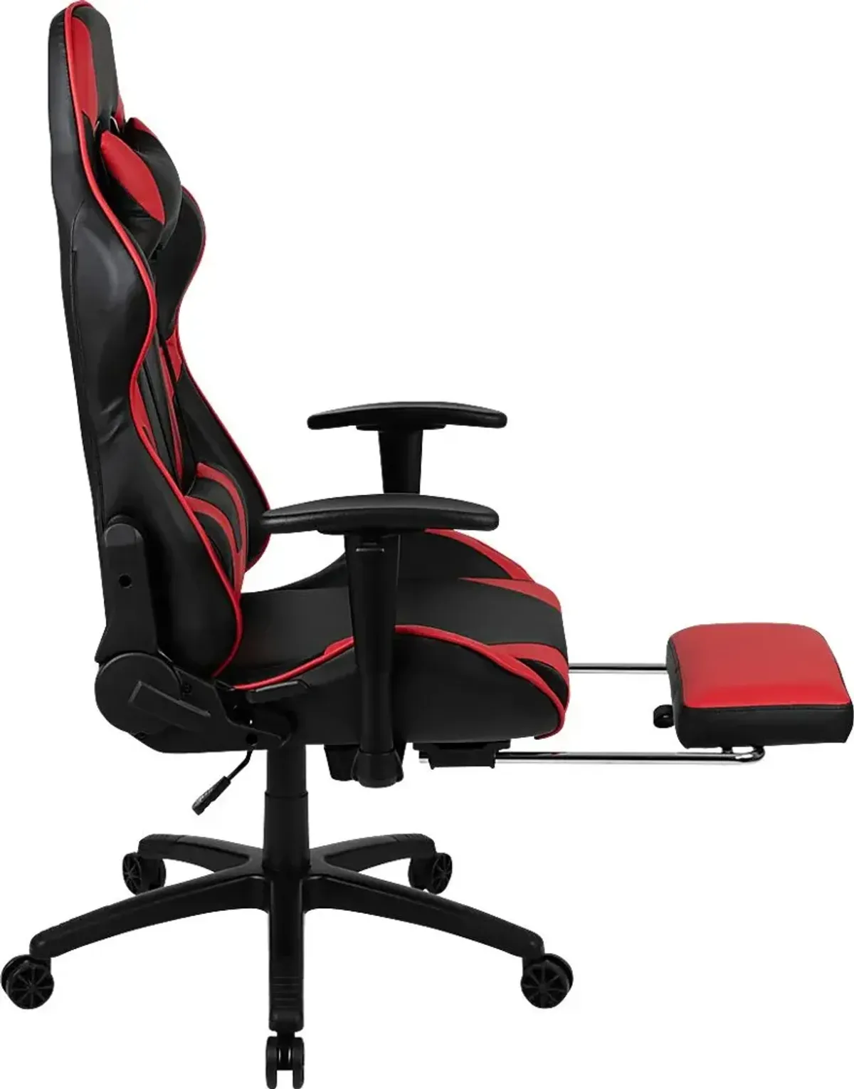 Trexxe Red Ergonomic PC Gaming Chair with Footrest