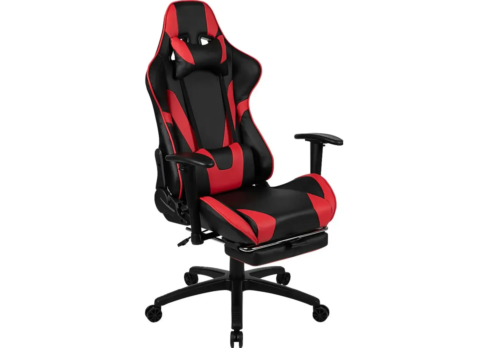 Trexxe Red Ergonomic PC Gaming Chair with Footrest