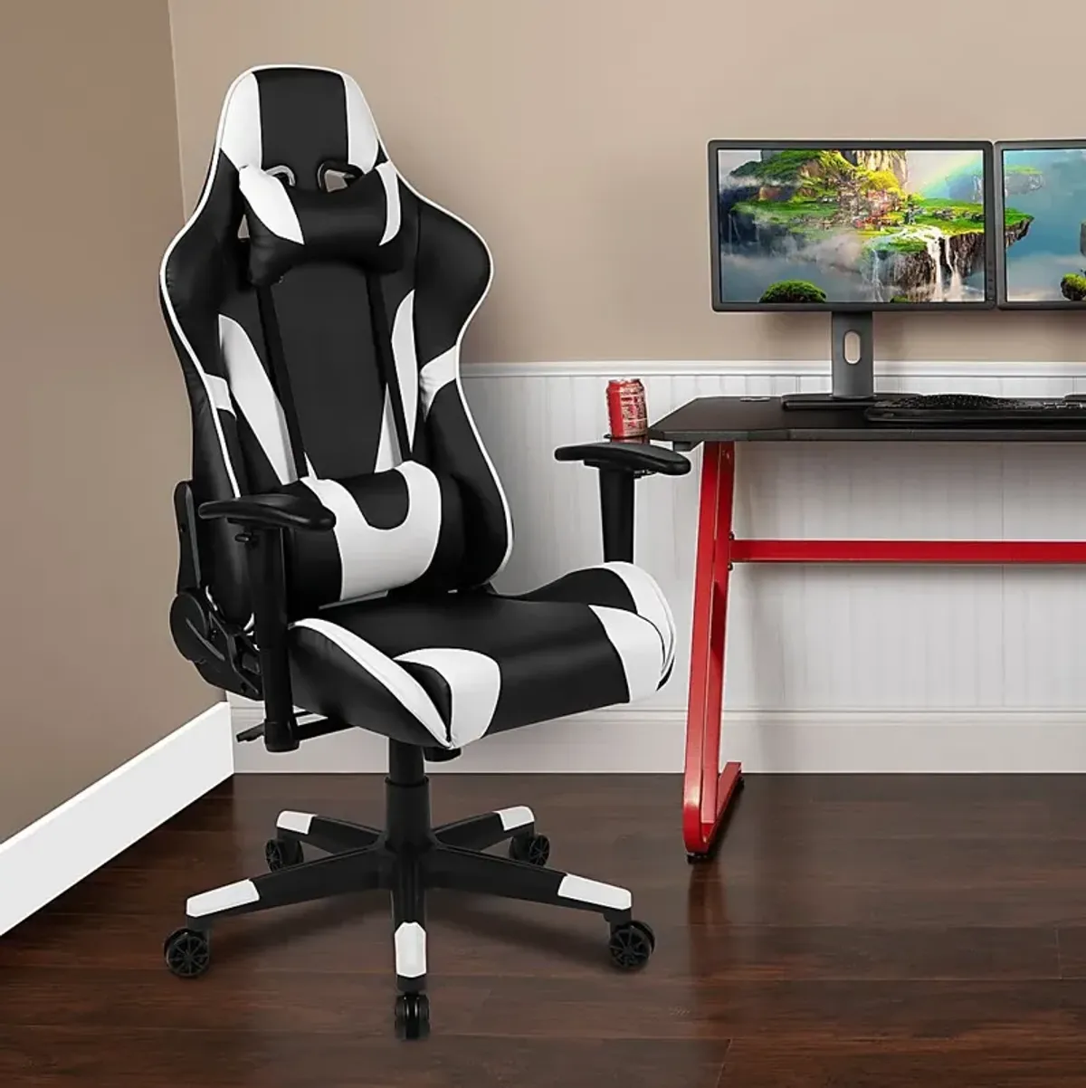 Trexxe White Ergonomic PC Gaming Chair