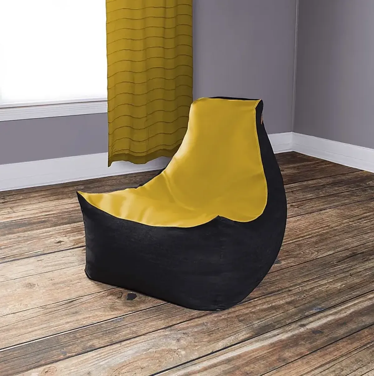 Kids Azani Yellow Gaming Bean Bag Chair