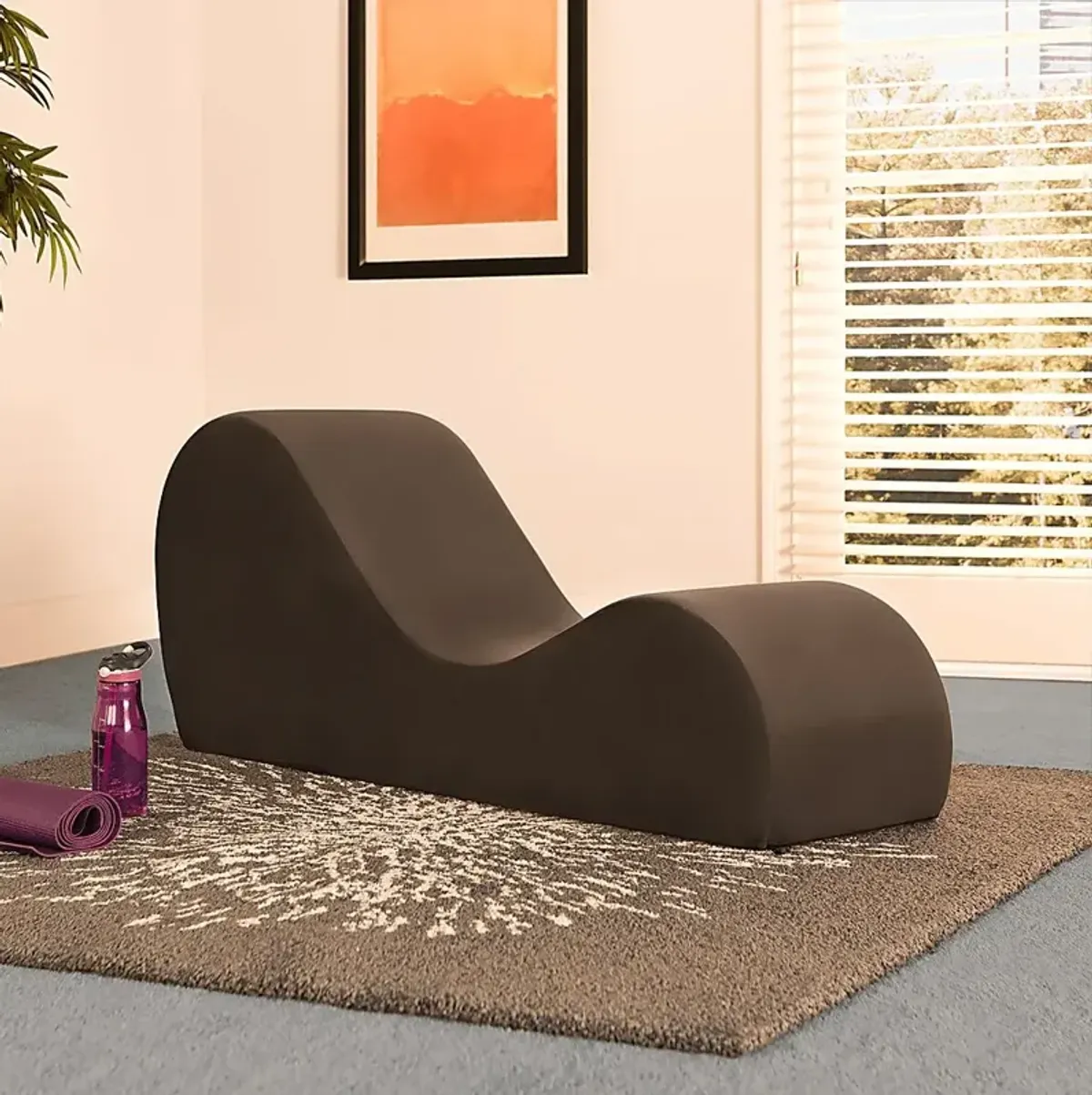 Kids Asanna Brown Lounge Chair