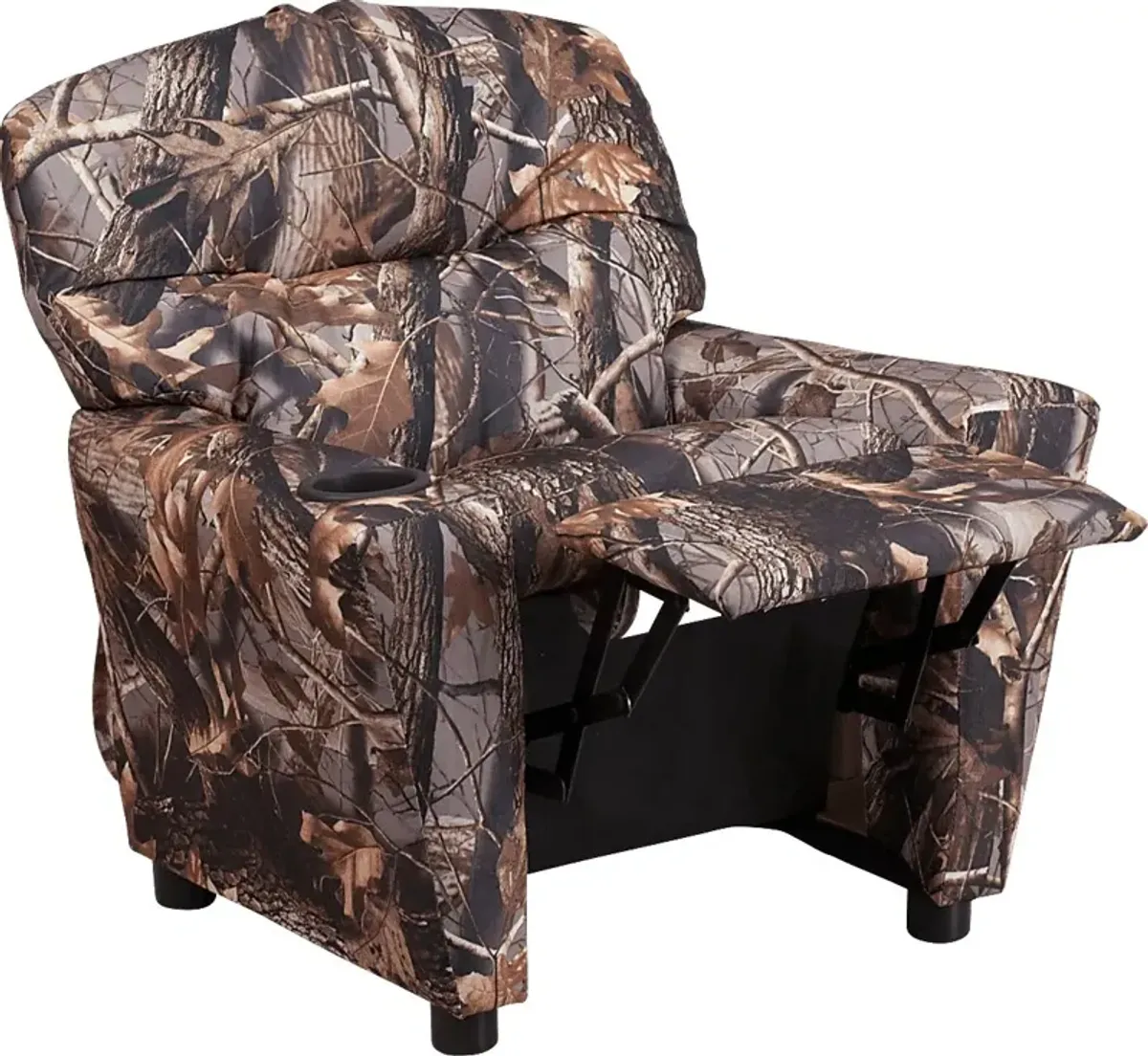 Kids Chappie Dark Brown Recliner