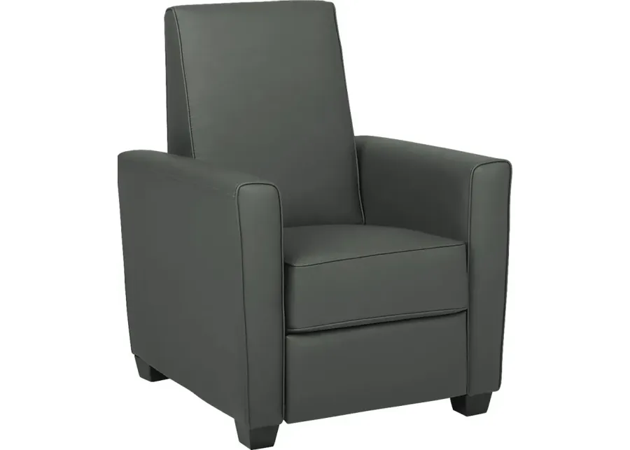 Kids Alvie Gray Recliner