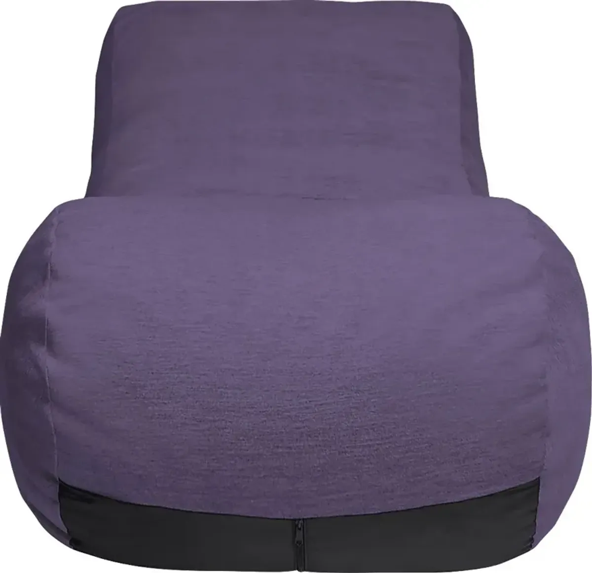 Kids Comfy Lush Purple Bean Bag Chair