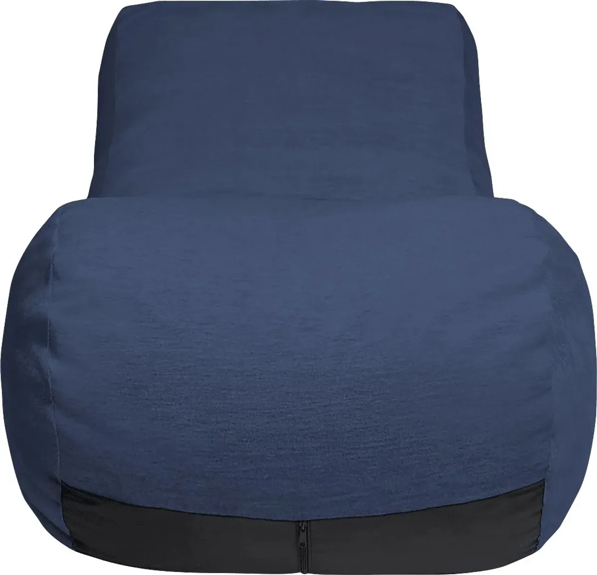 Kids Comfy Lush Navy Bean Bag Chair