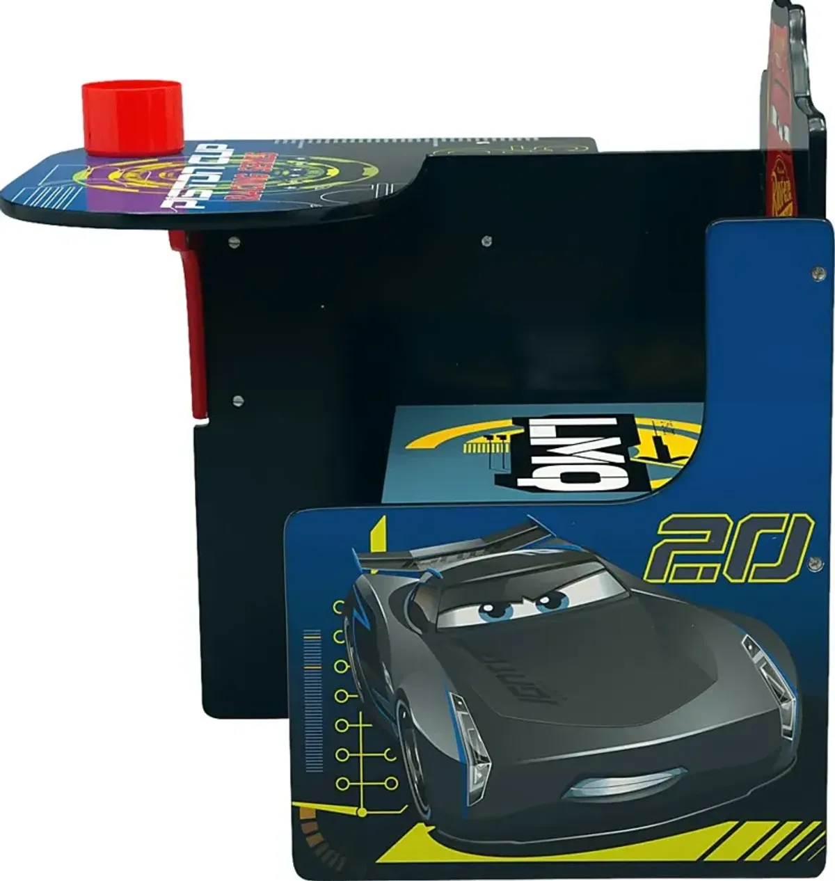 Kids Disney Cars Blue Chair Desk