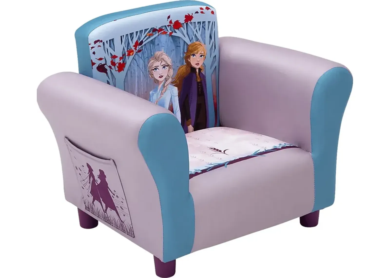 Kids Disney Frozen II Lilac Chair