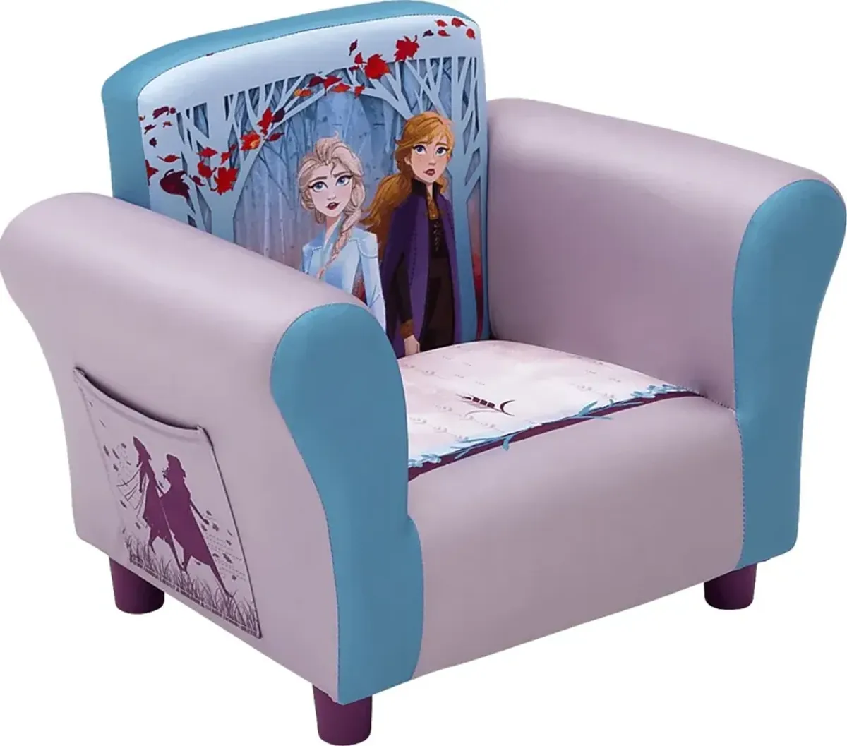 Kids Disney Frozen II Lilac Chair