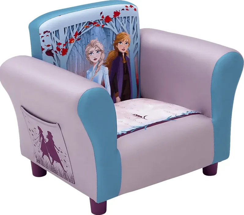Kids Disney Frozen II Lilac Chair