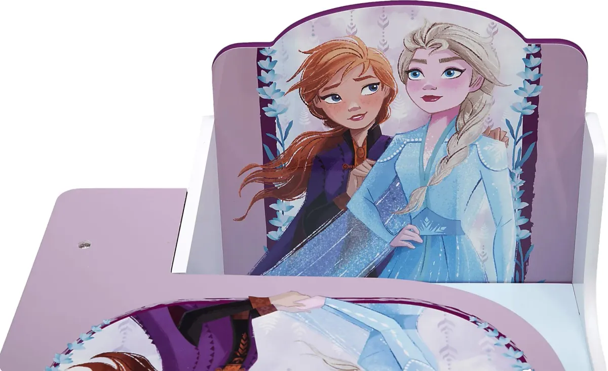 Kids Disney Frozen II Lilac Chair Desk