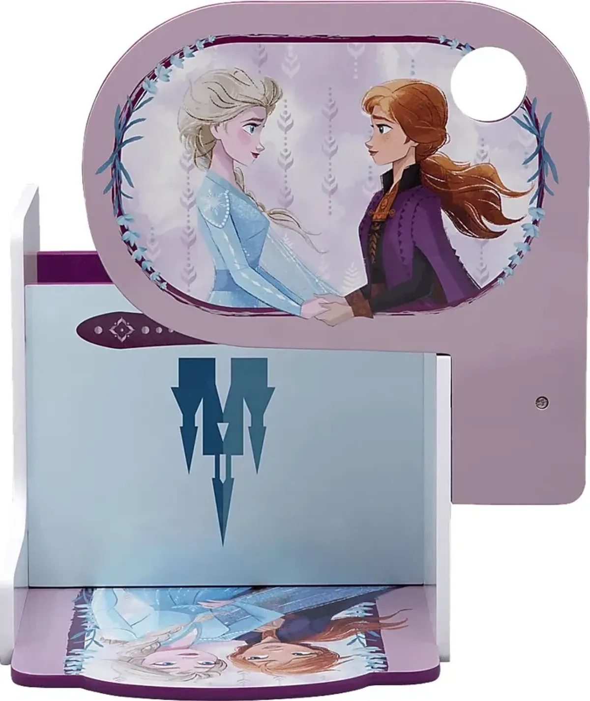 Kids Disney Frozen II Lilac Chair Desk