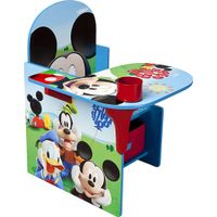 Kids Disney Mickey Mouse Blue Chair Desk