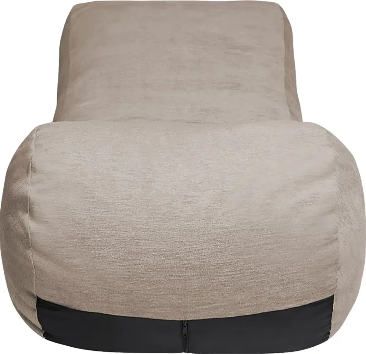 Kids Comfy Lush Beige Bean Bag Chair